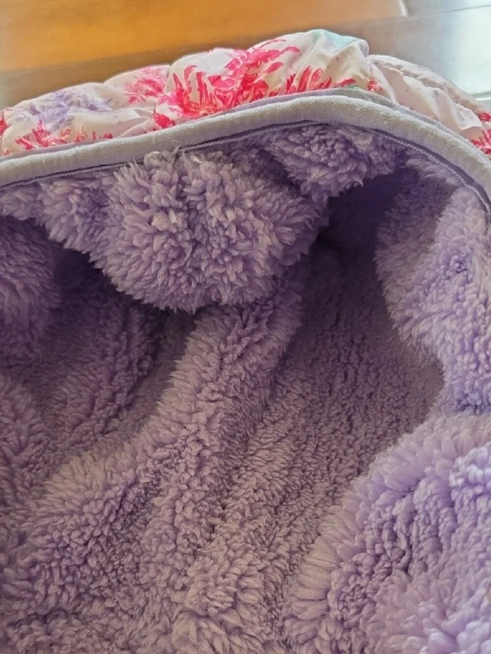 Cozy Hooded Snowflake Footie One-Piece - Pink, Aqua, Lavender